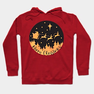 Merry christmas Sunset Hoodie